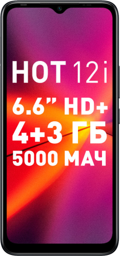 Смартфон Infinix Hot 12I 4/64Gb Синий