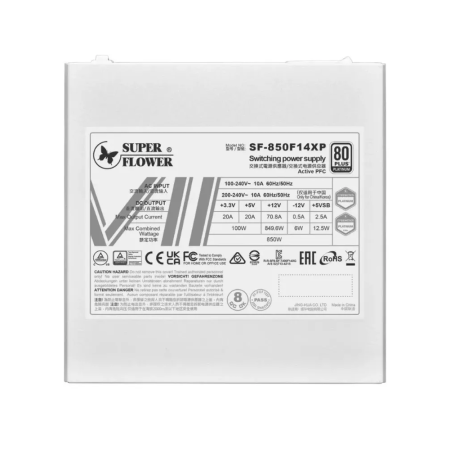 Блок питания Super Flower Leadex VII Platinum Pro 850W (SF-850F14XP White) ATX 3.1
