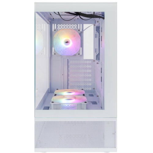 Корпус 1STPLAYER Miku Mi7-A White (Mi7-A-WH-2F1R-W-1F1-W) / ATX / 3x120mm LED fans