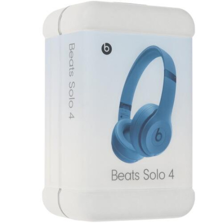 Беспроводные/проводные наушники Beats Solo 4 голубой