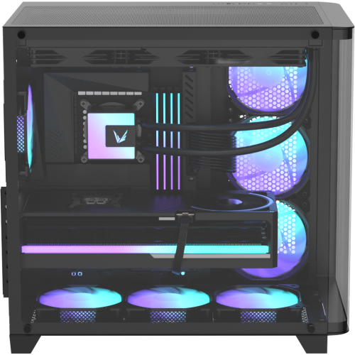 Корпус Formula Crystal U2, ATX, Midi-Tower, без БП, черный