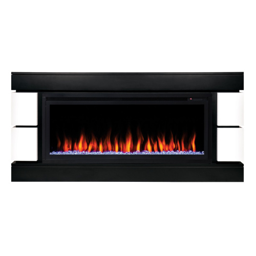 Электрокамин RealFlame Denver 42/BV BLM черный с очагом Saphir 42