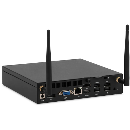 ПК Мини IRU 310H6ITF (1975183) i5 12400T (1.8) 8Gb SSD256Gb UHDG 730 Windows 11 Professional GbitEth WiFi BT черный