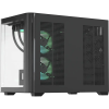 Корпус Formula Crystal U2M Floe, mATX, Mini-Tower, без БП, черный