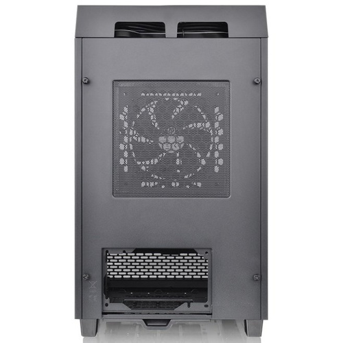 Корпус Thermaltake The Tower 100 CA-1R3-00S1WN-00 черный без БП miniITX 1x120mm 3x140mm 2xUSB3.0 audio bott PSU