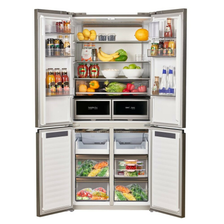 Холодильник с инвертором MAUNFELD MFF190NFDB