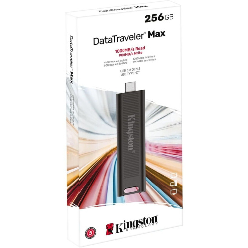 USB-флешка Kingston DataTraveler Type-C Max (DTMAX/256GB) 256Gb USB3.2 черный