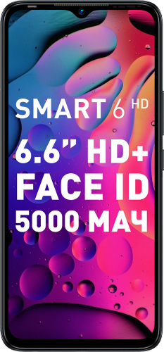 Смартфон Infinix Smart 6 Hd 2/32Gb Черный