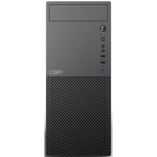 Корпус CBR E188 (PCC-ATX-E188-USB31-USB22-WPSU), ATX Miditower, без БП, 1*USB 3.0, 2*USB 2.0, HD Audio+Mic, Black