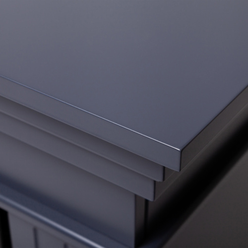 Портал каминный из МДФ RealFlame Ontario 45, серый, под очаг Joker 45