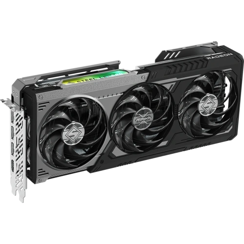 Видеокарта ASRock AMD Radeon RX 9070XT Steel Legend 16ГБ (RX9070XT SLD 16G), GDDR6, Ret