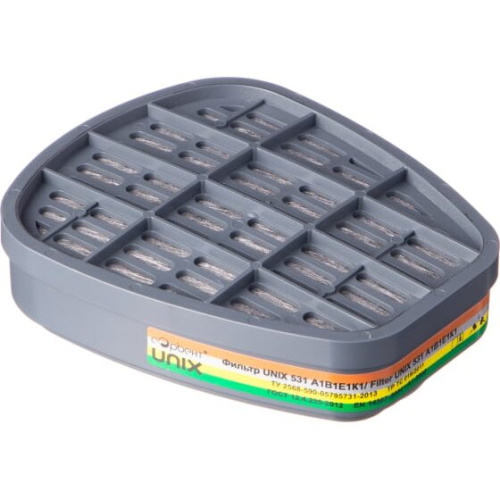 Фильтр противогазовый Unix 531 А1В1Е1К1 (102-021-0006) 2шт