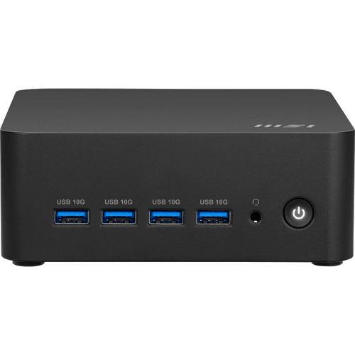 Неттоп MSI Cubi Z AI 8M-008XRU (9S6-B03231-019) AMD Ryzen 5 8645HS, DDR5 16ГБ, 512ГБ(SSD), AMD Radeon 760M, без операционной системы