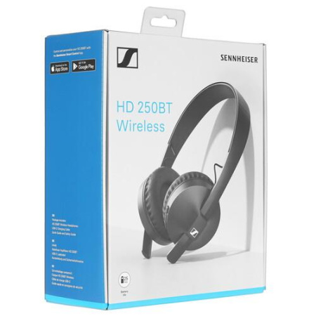 Беспроводные наушники Sennheiser HD 250 BT черный
