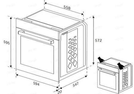 Электрический духовой шкаф Hotpoint FE9 824 H IX серебристый
