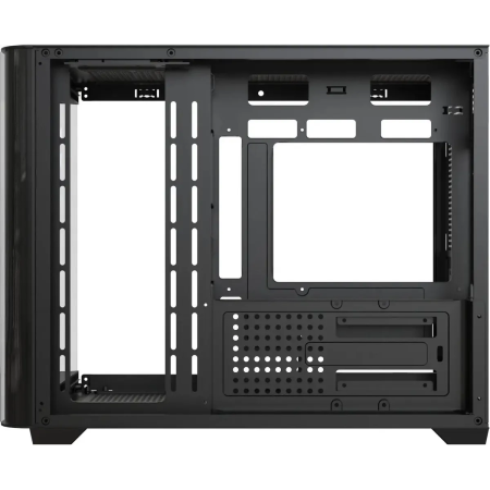 Корпус Formula Crystal U2M Floe, mATX, Mini-Tower, без БП, черный