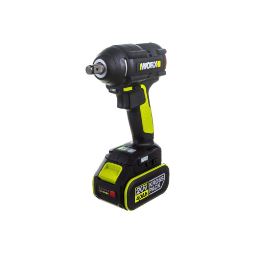 Гайковерт ударный WORX Professional WU279.1 4Ач х2, ЗУ 6А, сумка