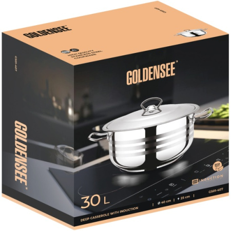 Кастрюля GOLDEN SEE GS01-407