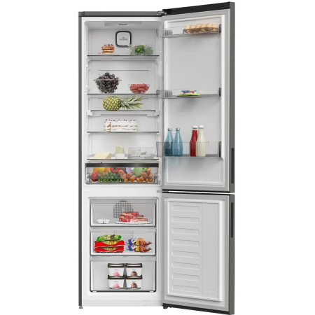 Холодильник HOTPOINT HDKP 7201 NG темно-серый
