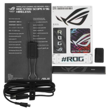 Клавиатура проводная + беспроводная ASUS ROG Strix Scope II
