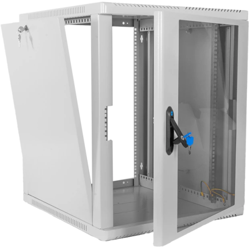 Шкаф коммутационный ЦМО ШРН-15.500 настенный 15U 600x529мм светло-серый