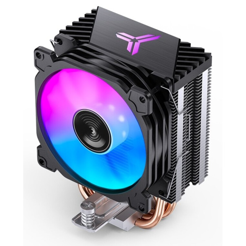 Кулер JONSBO CR-1400 E Black LGA1700/1200/115X/AM5/AM4 (TDP 180W, PWM, 92mm Dynamic Multi-Color LED Fan, 4 тепловые трубки, 4-pin) Retail