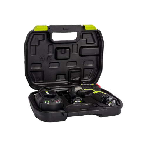 Винтоверт WORX WU132 Professional Impact 12В,140Нм, 2x2Ач, ЗУ