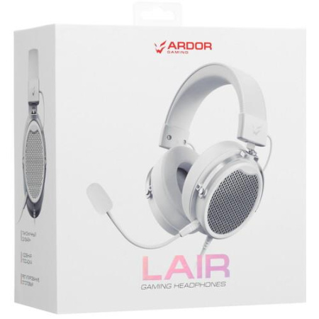 Проводные наушники ARDOR GAMING Lair белый