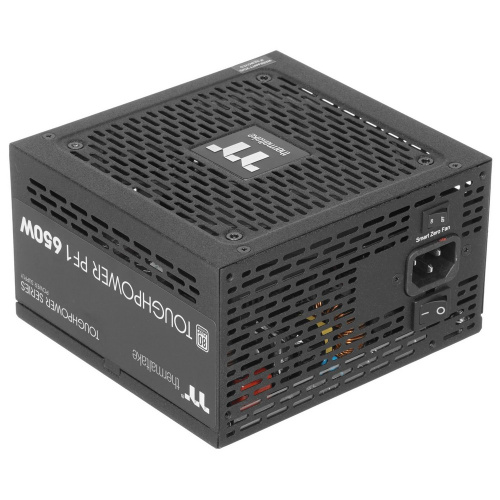 Блок питания Thermaltake Toughpower PF1 (PS-TPD-0650FNFAPE-1) ATX 650W 80+ platinum (20+4pin) APFC 140mm fan color LED 9xSATA Cab Manag RTL