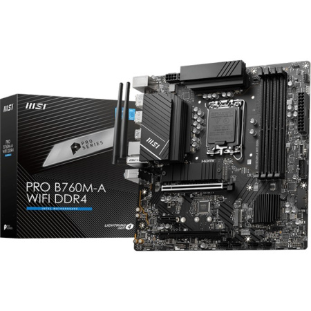 Материнская плата MSI Pro B760M-A WiFi DDR4