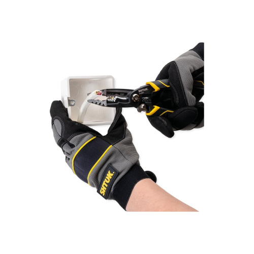 Клещи электромонтажные SHTOK Acrux 08501 многофункциональные 6-в-1