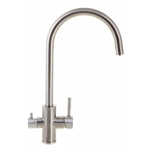 Смеситель для кухни Olive's Balear 13445BL с каналом для питьевой нерж.сталь