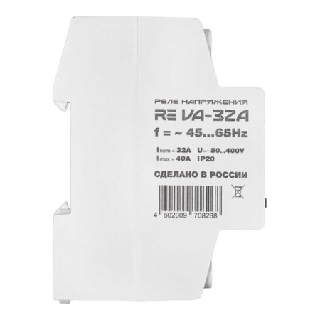 Реле напряжения RE VA-32A