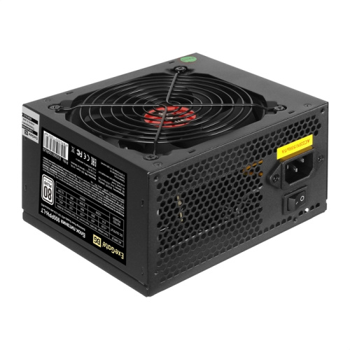 Блок питания ExeGate 900PPH-LT-OEM EX292155RUS-OEM-S 900W (ATX, APFC, SC, КПД 82 (80 Plus), 12cm fan, 24pin, (4+4)pin, PCIe, 5xSATA)