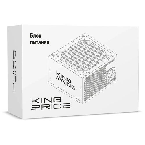Блок питания KingPrice KPPSU400 (KPPSU400V2) ATX 400W (20+4pin) 120mm fan 3xSATA RTL