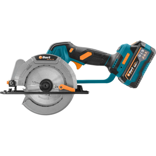 Пила циркулярная аккумуляторная Bort BHK-18LI-125 (93418583) с АКБ и ЗУ