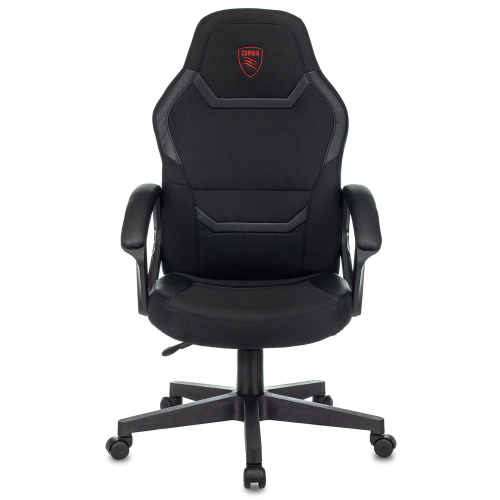 Кресло Zombie 10 Black текстиль/эко.кожа черный