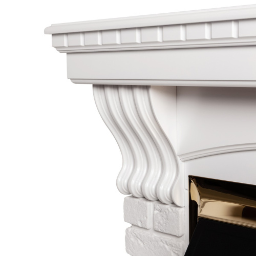 Электрокамин RealFlame Jazz WT белый с очагом 3D Olympic