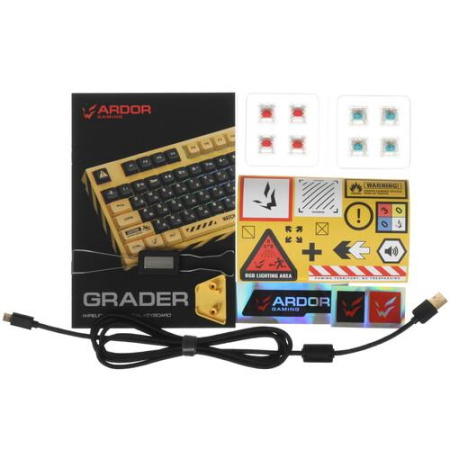 Клавиатура проводная + беспроводная ARDOR GAMING Grader