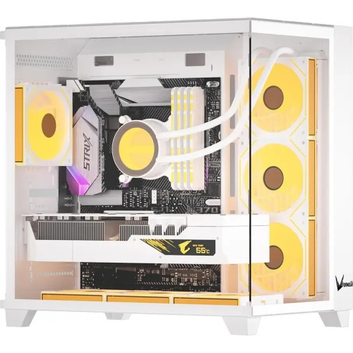 Корпус Formula Crystal Z9 (crystal z9 w), Midi-Tower, ATX, без БП, белый