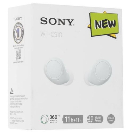 Наушники TWS Sony WF-C510 голубой