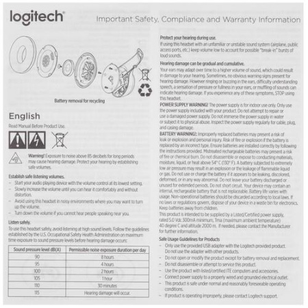 Беспроводные наушники Logitech Zone 300 белый