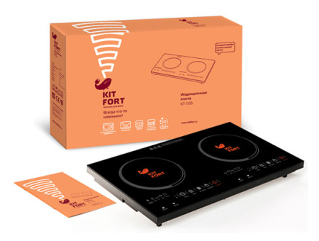 Плита Kitfort КТ-105 черный