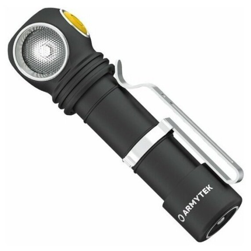 Фонарь Armytek Wizard C2 Pro Magnet USB черный/желтый (F08701C)