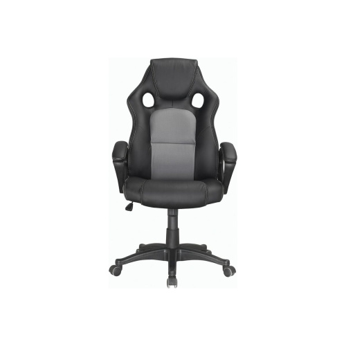 Кресло игровое BRABIX Rider Plus EX-544 Комфорт (531582) экокожа, черное/серое