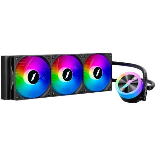 СВО 1STPLAYER TS1 360 Black (TS1-360-BK) / 3x120mm, ARGB, 300W TDP