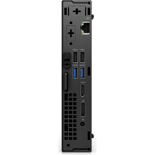 Неттоп Dell Optiplex 7020-3861 Micro i3 14100T (2.7) 8Gb SSD256Gb UHDG 730 Windows 11 Professional GbitEth 260W мышь клавиатура черный