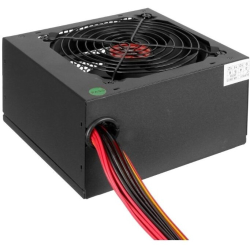 Блок питания ExeGate 500PPE EX284698RUS 500WATX, PC, black, APFC, 12cm, 24p+(4+4)p PCI-E, 3*IDE, 5*SATA