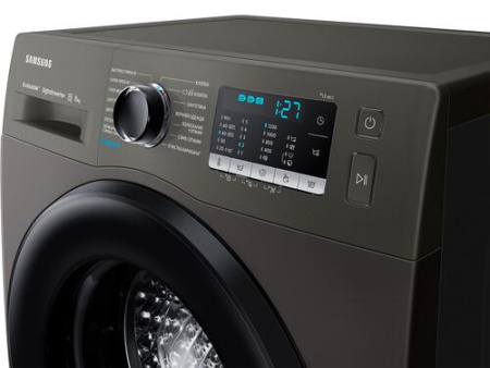 Стиральная машина Samsung WW80AGAS26AXLD серый