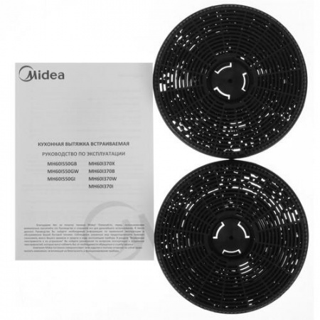 Вытяжка полновстраиваемая Midea MH60I370B черный